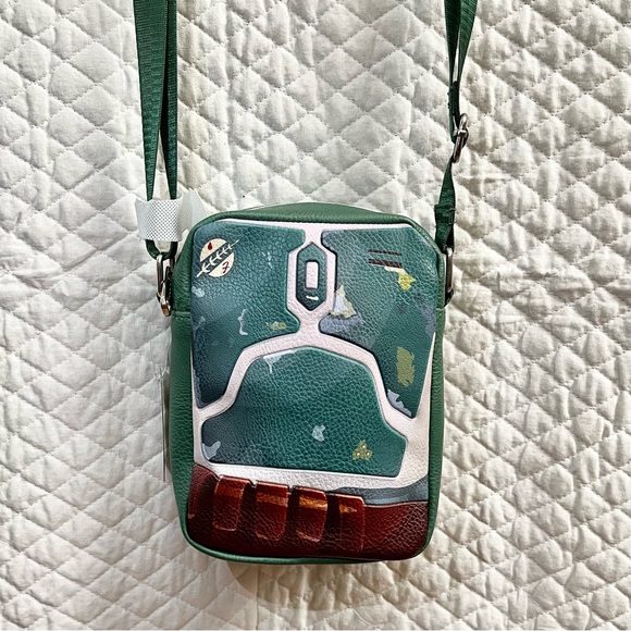 Star Wars Boba Fett Armor Crossbody Bag | Buckle-Down/Disney - Picture 2 of 15